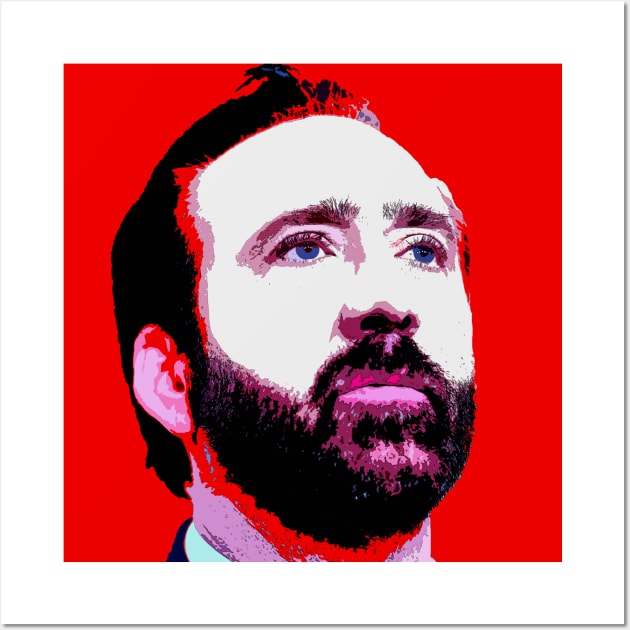 nicolas cage Wall Art by oryan80